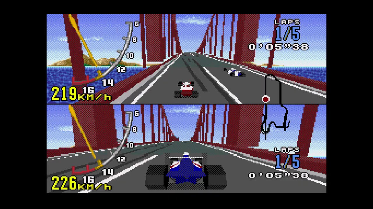 Virtua Racing - 2 Players (Mega Drive/Genesis)