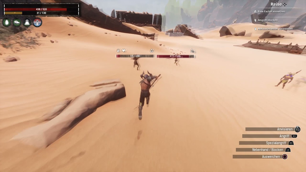 Conan Exiles PvP [Hades] penetrating Black Blood