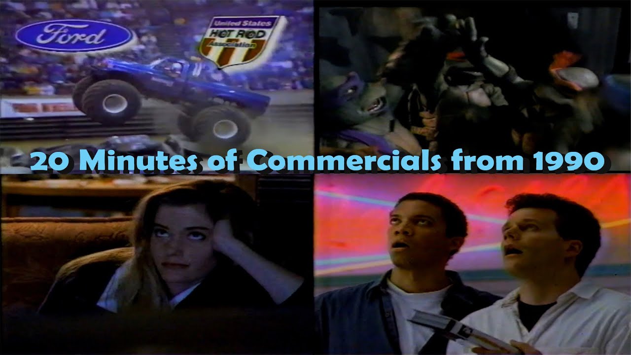 Commercials from 1990 - 20 Minutes