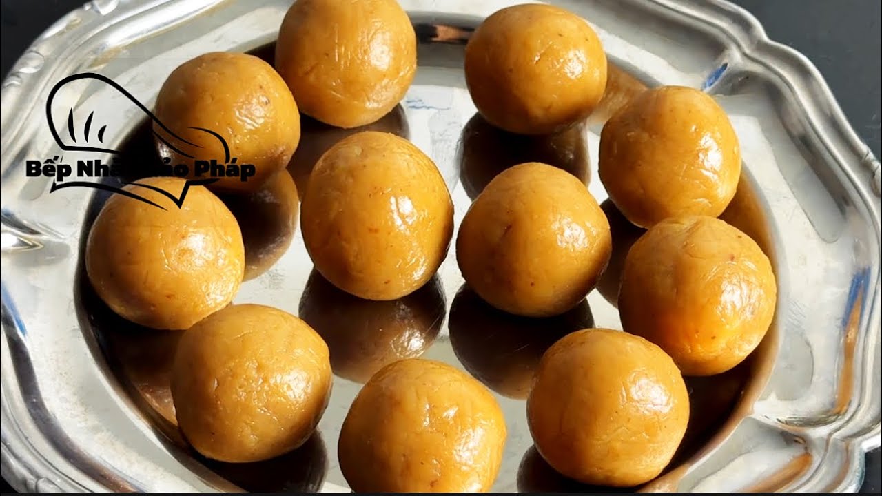 Cách Làm Nhân Hạt Sen Cho Bánh Trung Thu - Nhân Dẻo Mèm Mịn Lên Màu Đẹp Rất Đơn Giản