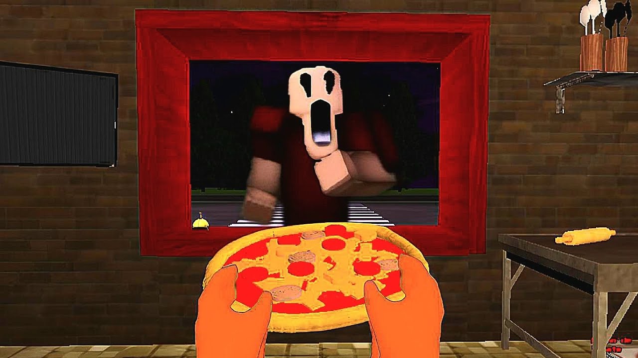 TRABALHEI em uma PIZZARIA RODOVIÁRIA por um dia no ROBLOX...