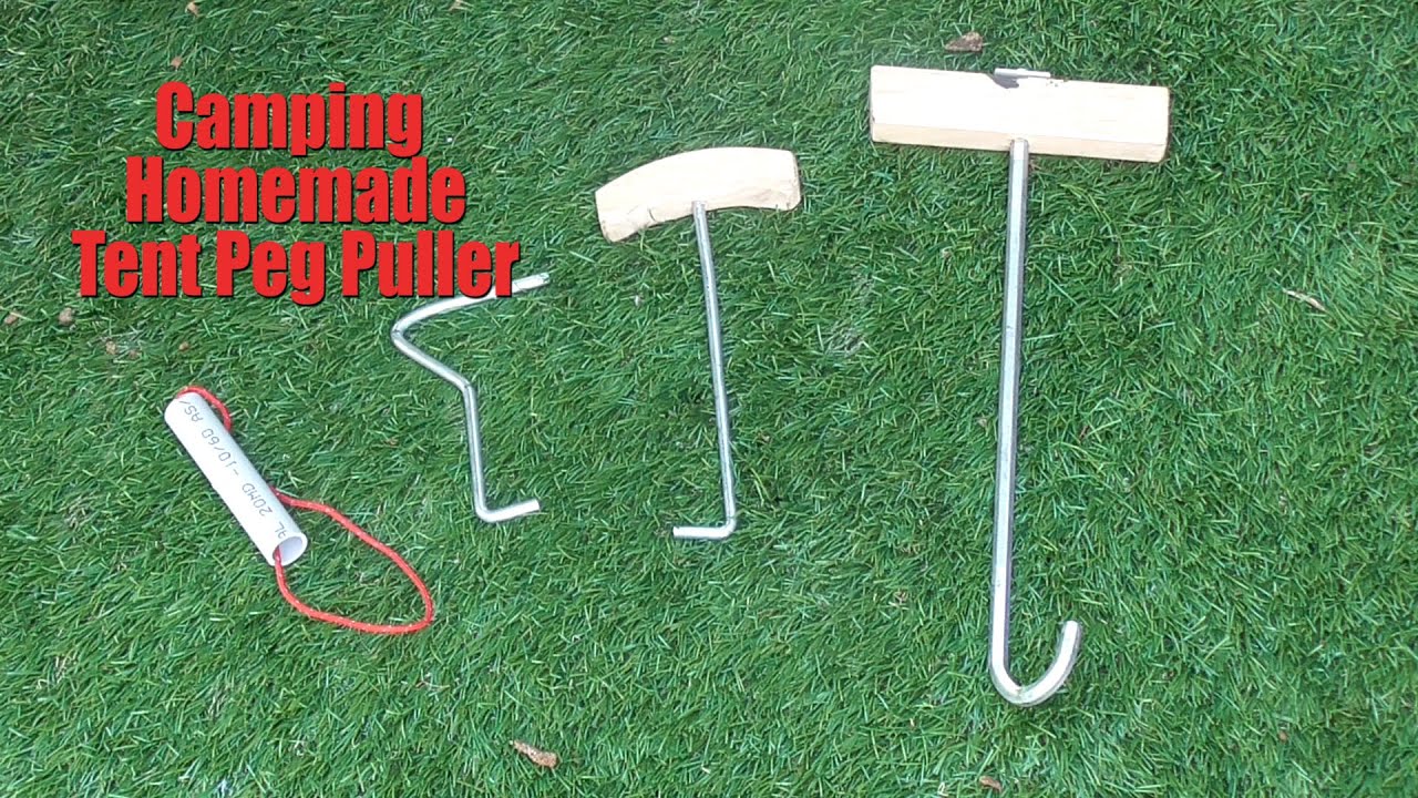 Homemade easy, Tent peg Puller