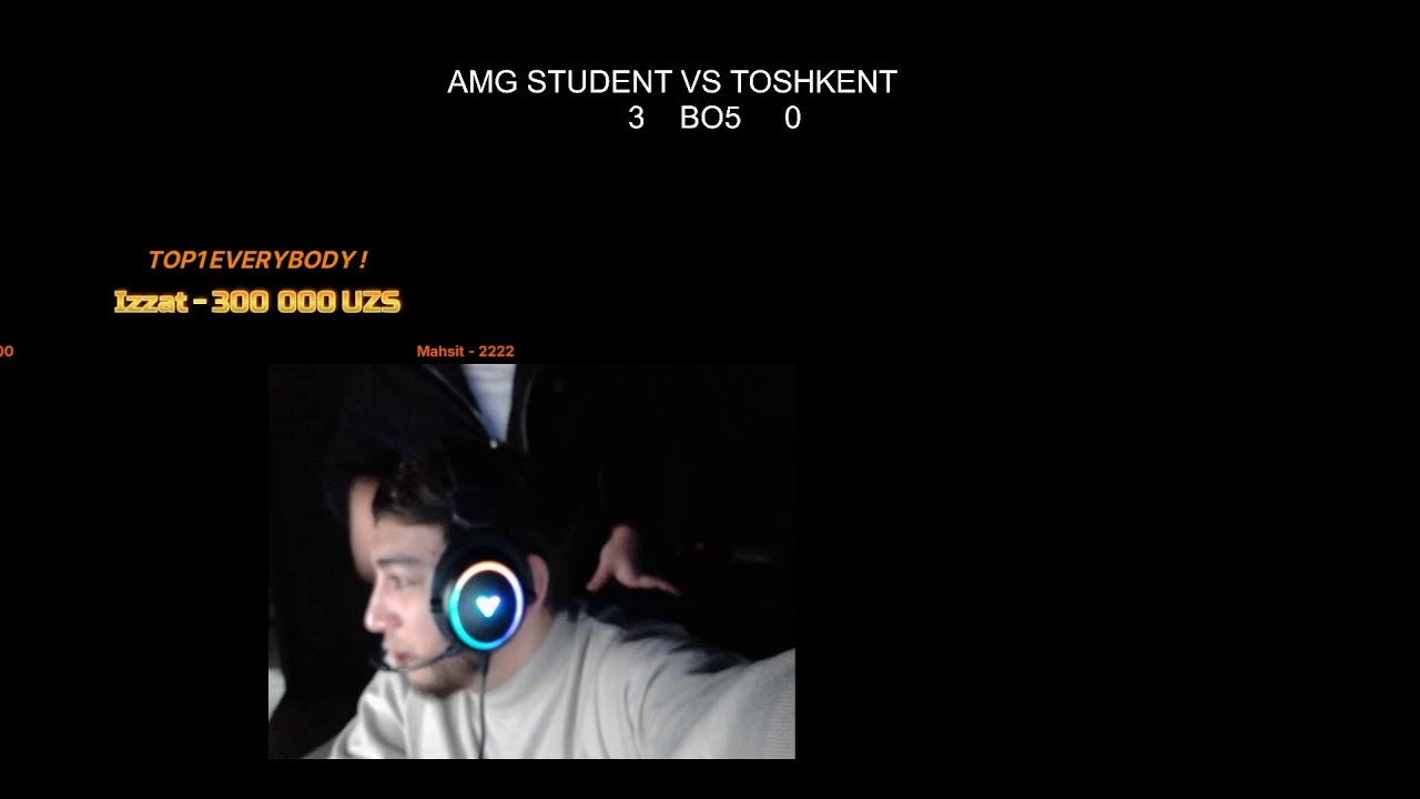1500$ by RUINER | TEAM AMG STUDENTS vs TEAM TOSHKENT BO5 ! ! !
