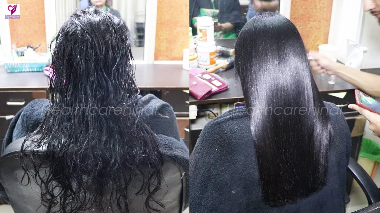 Get Shiny Hair - Hair Silk Treatment Step By Step Straight Hair