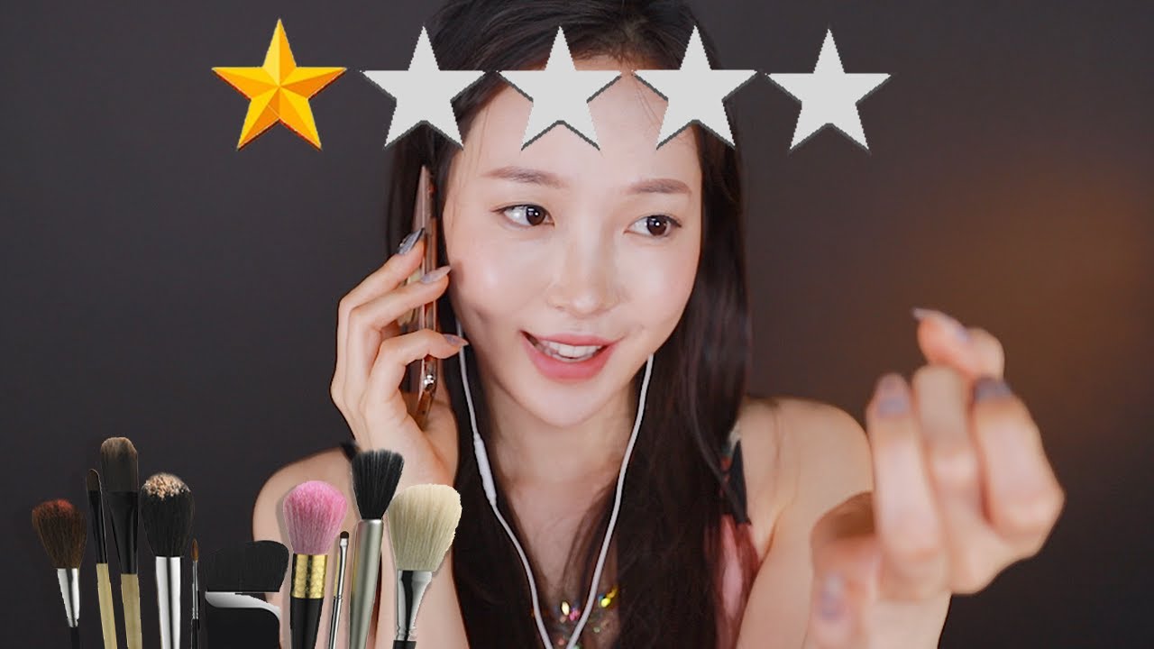 ASMR (ENG SUB)평점 1점짜리 재수없는 메이크업 살롱 아티스트 | 파티의 주인공이 되어보세요~
