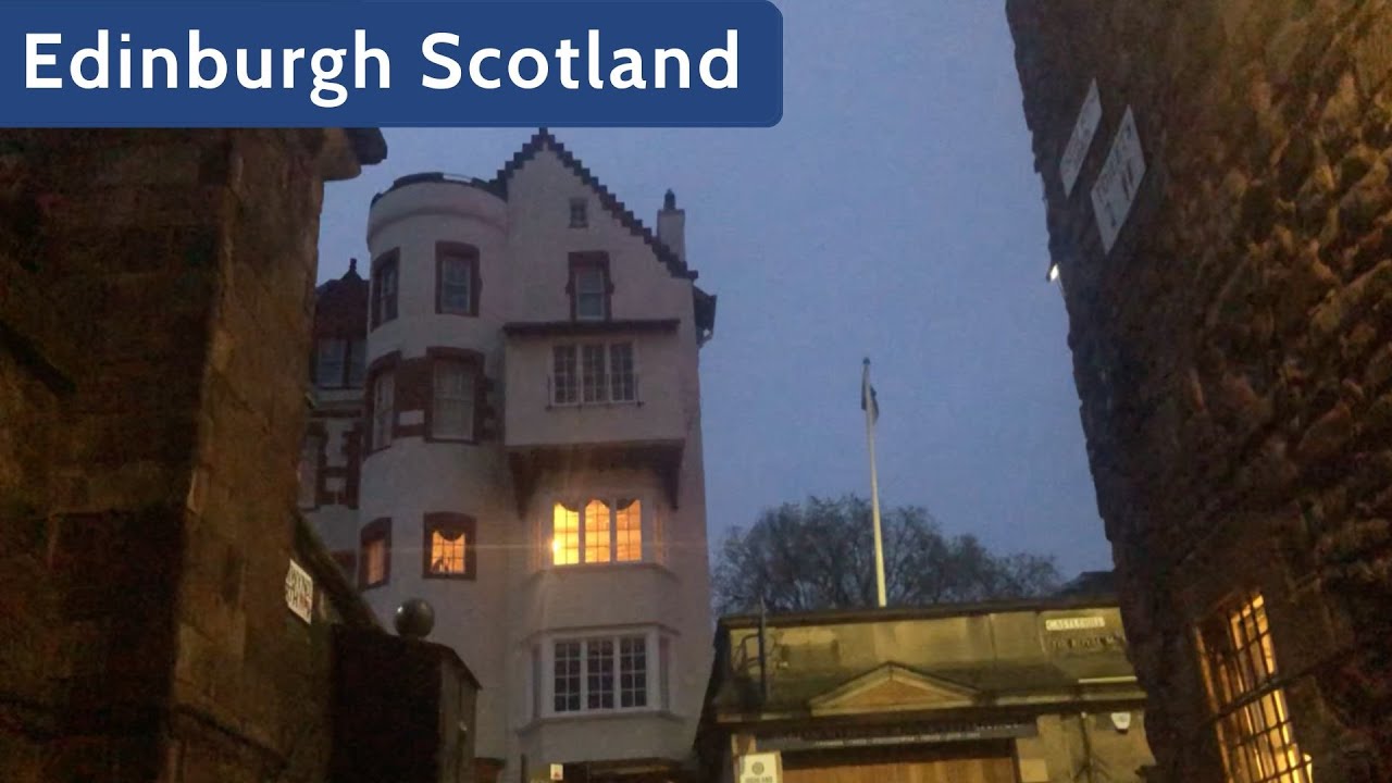 Scotland Edinburgh Walking Tour City Walk Edinburgh Walk With Me