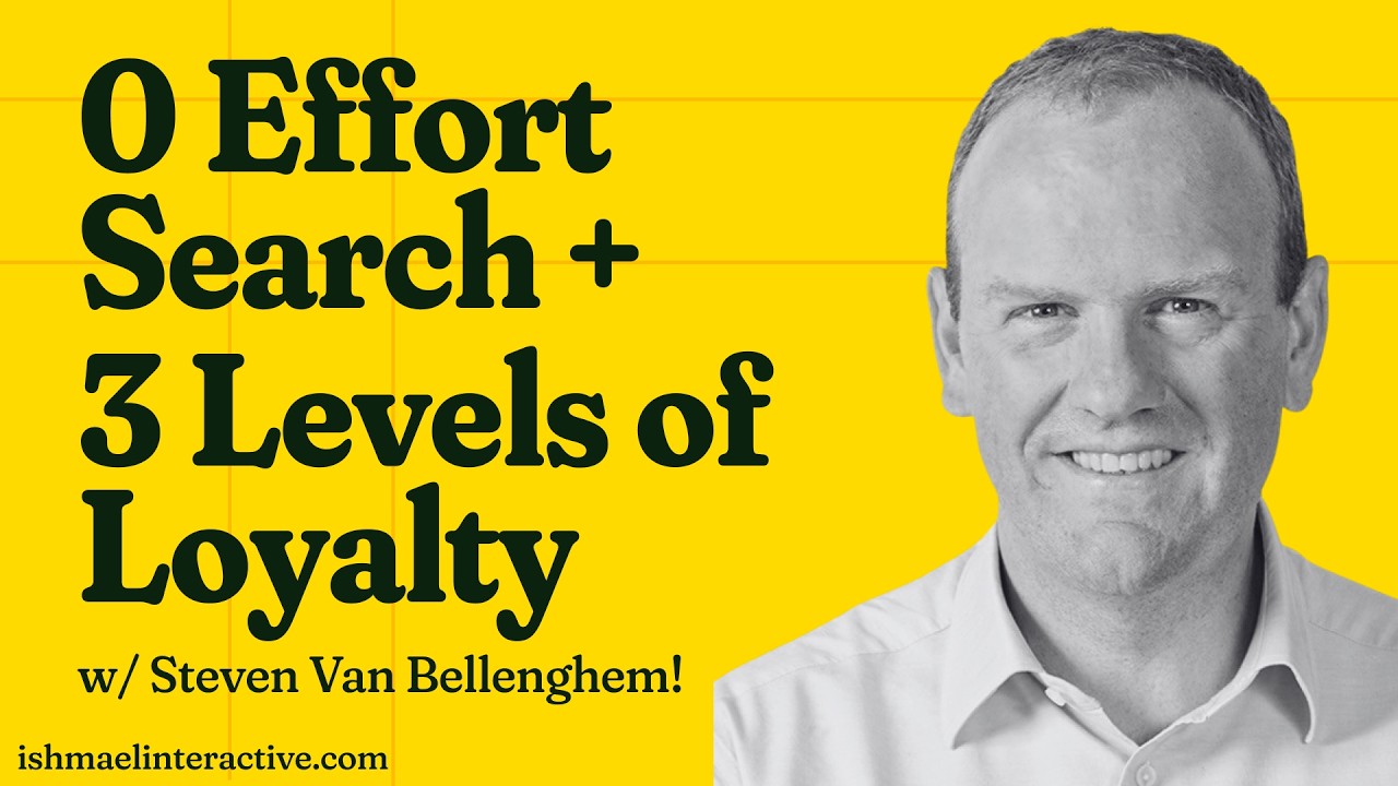 Zero Effort Search + 3 Levels of Loyalty