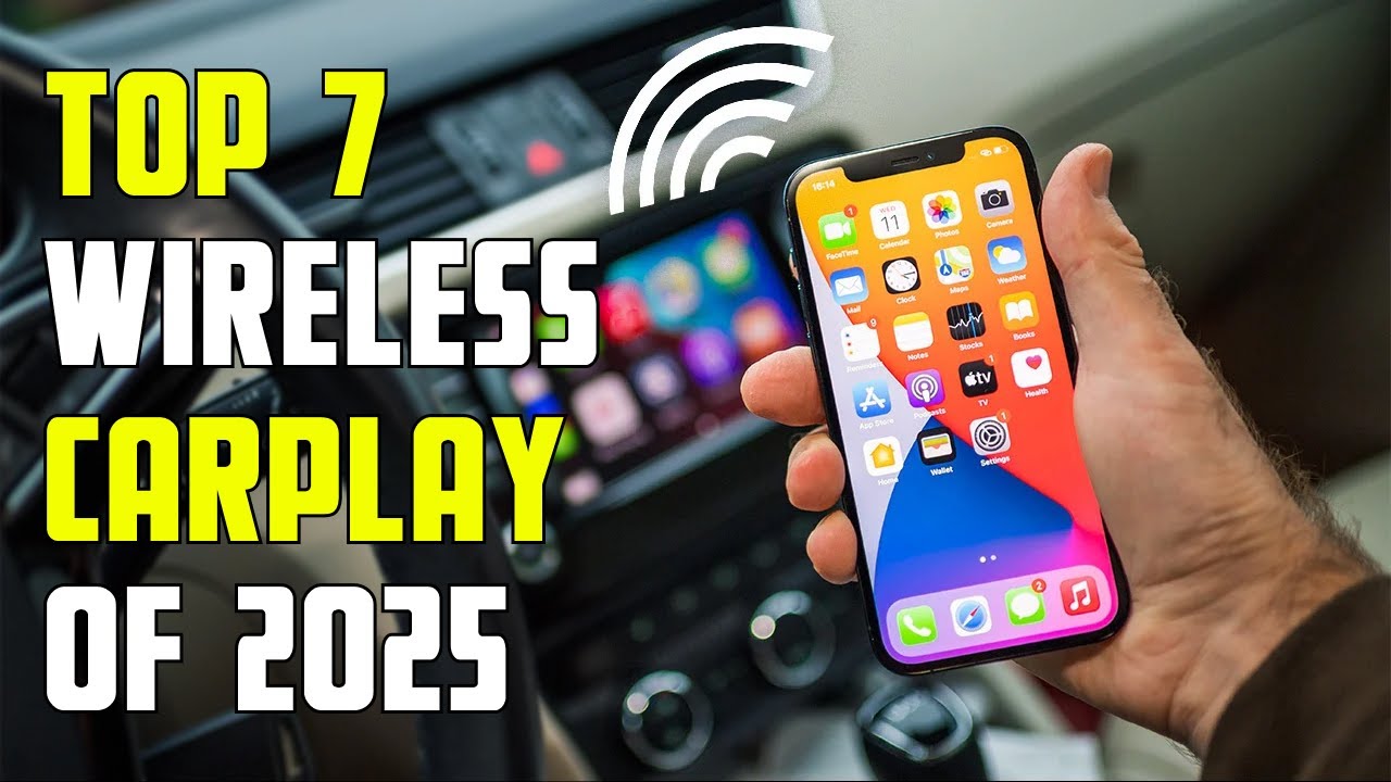 ✅ 7 Best BUDGET Wireless Apple Carplay Adapters on Amazon [2025] Don't Buy Until You Watch!