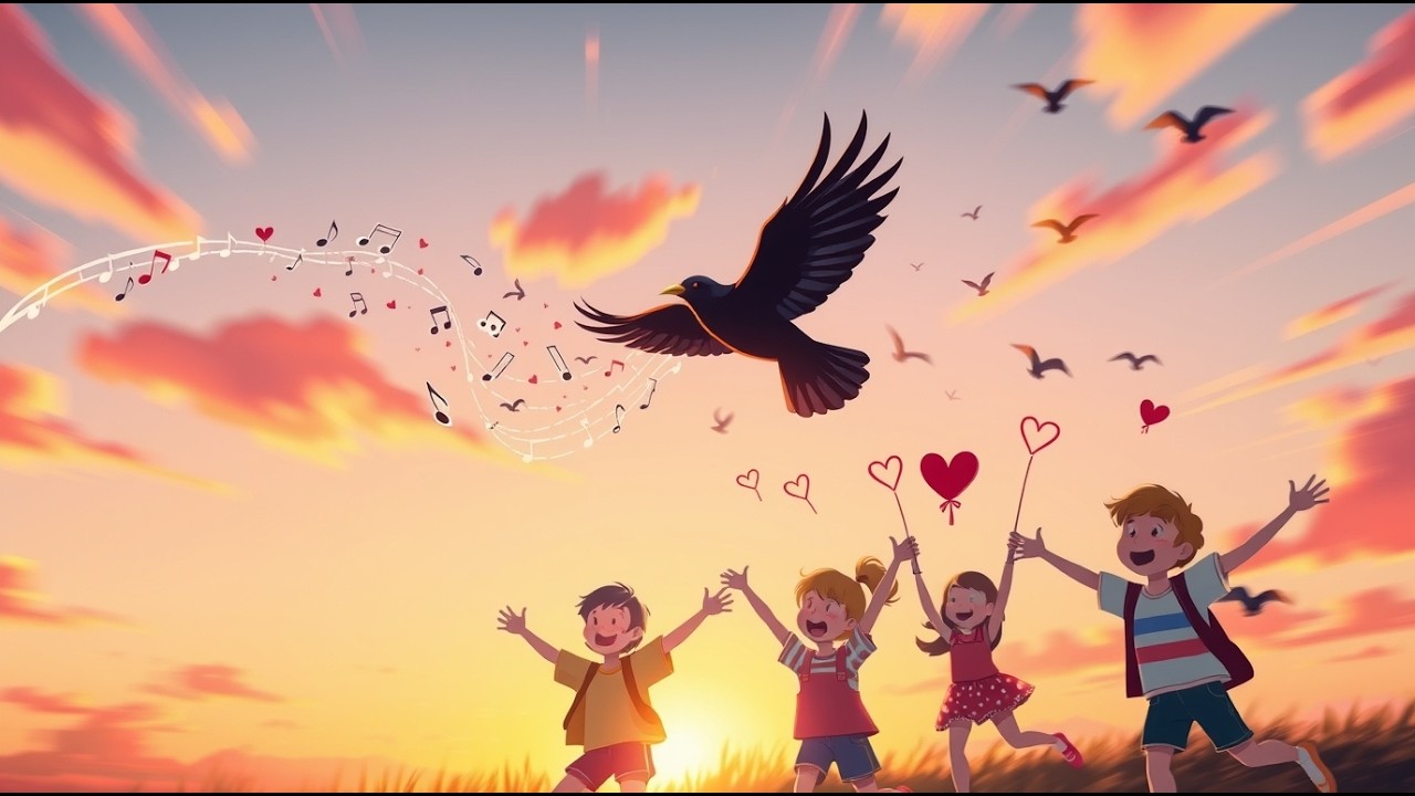 La Canzone della Merla: Avventura Magica e Fiabesca nella Foresta Incantata per Bambini