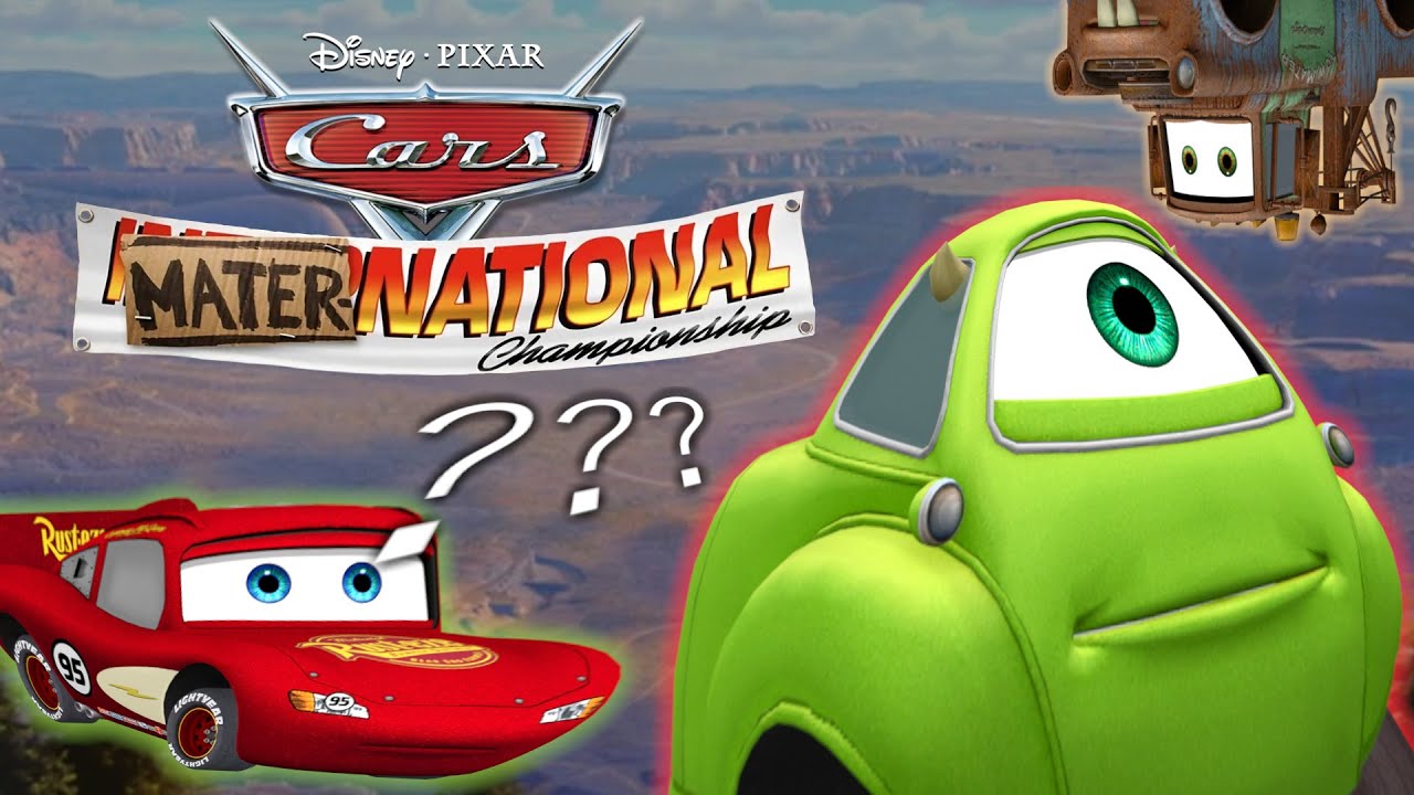cars mater national on the wii is a beautiful mess