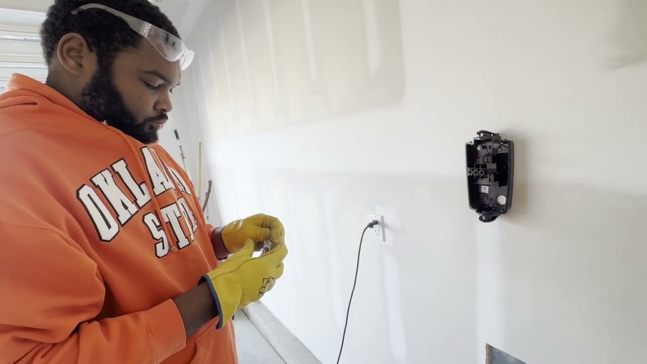 Tesla Charger Install