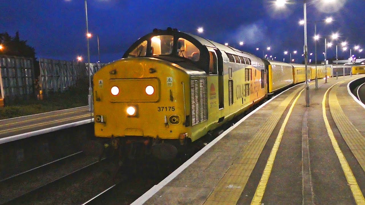 37175 & DBSO 9708 3Q72 Norwich TC-Colchester UTU Test Train 03/06/2020