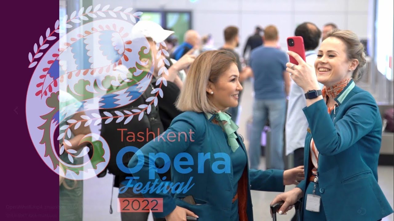 🛬 Навбатдаги опера флешмоби учун Тошкент Халқаро аэропортининг зали танланди.