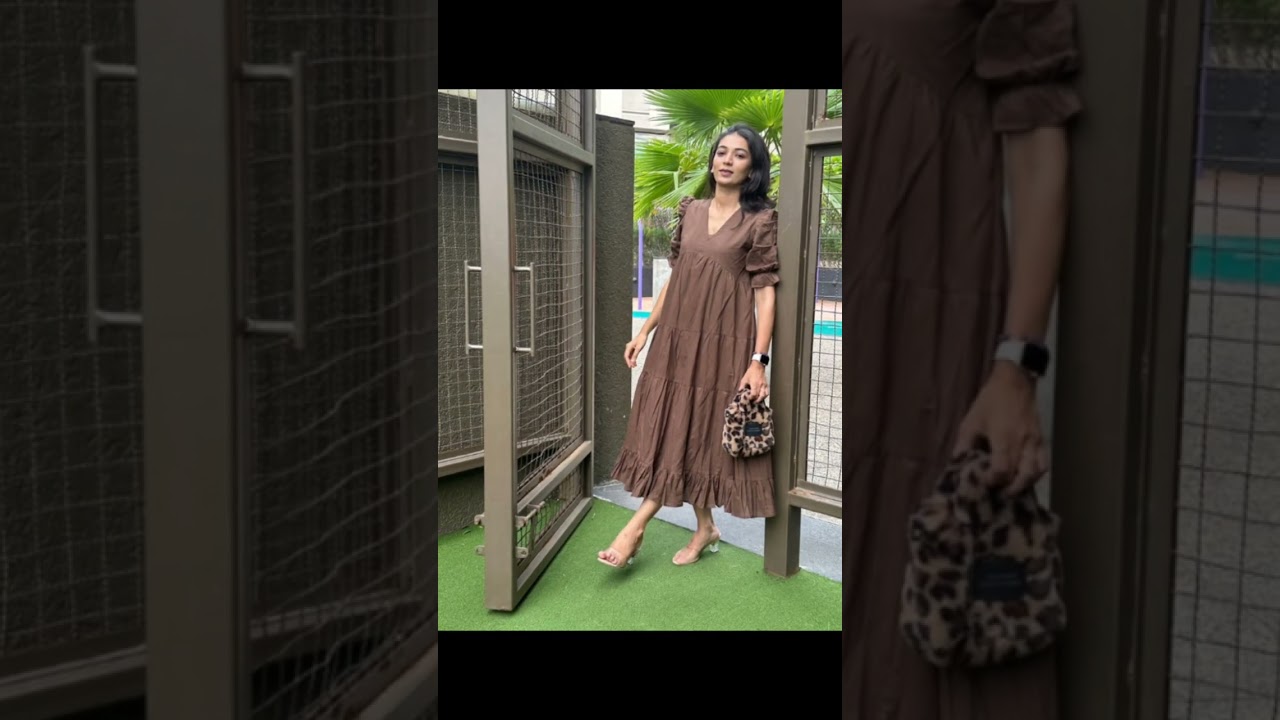 Latest chocolate Brown dresses designs | #viralshort #new #dress #video #viralvideo