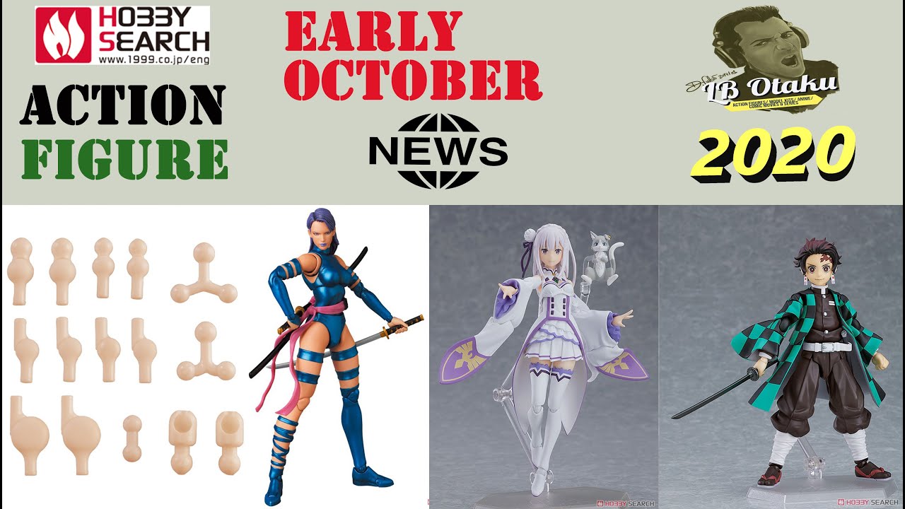 Early October 2020 Action Figure News (Hobbysearch Japan)