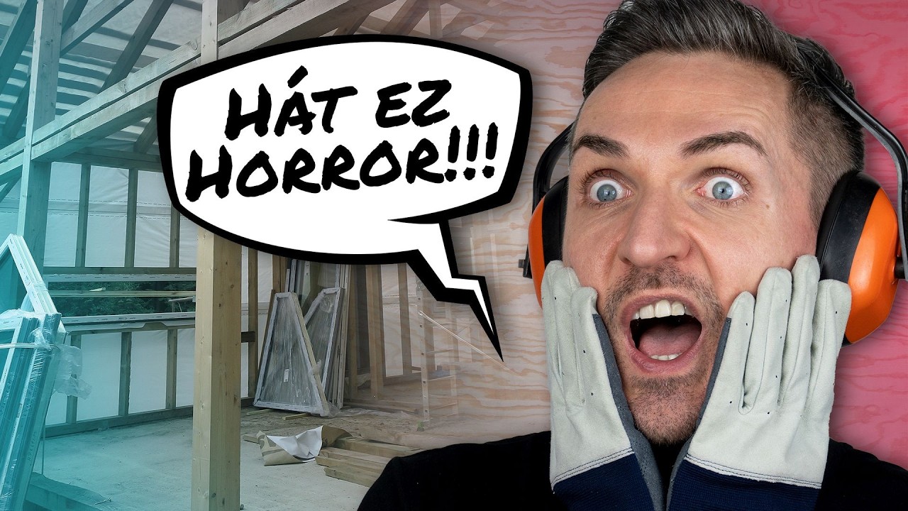 ÉPÍTKEZÉSÜNK horror története 😱