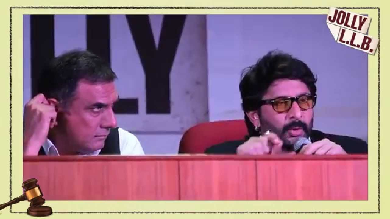 Exclusive: Arshad and Boman are the judges : Jolly LLB at Rizvi College