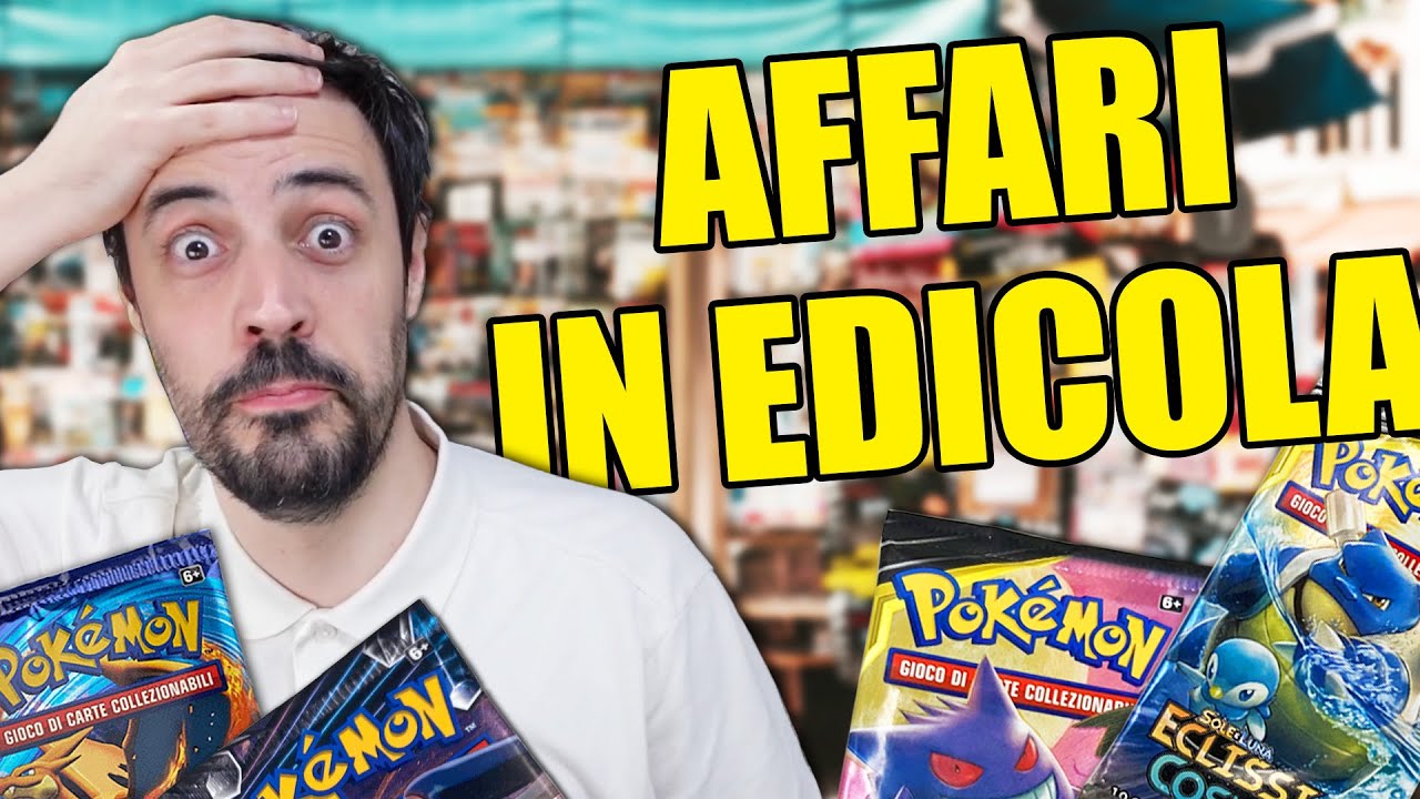 Ho Girato TUTTE LE EDICOLE per Trovare Queste Carte Pokémon COSTOSE!