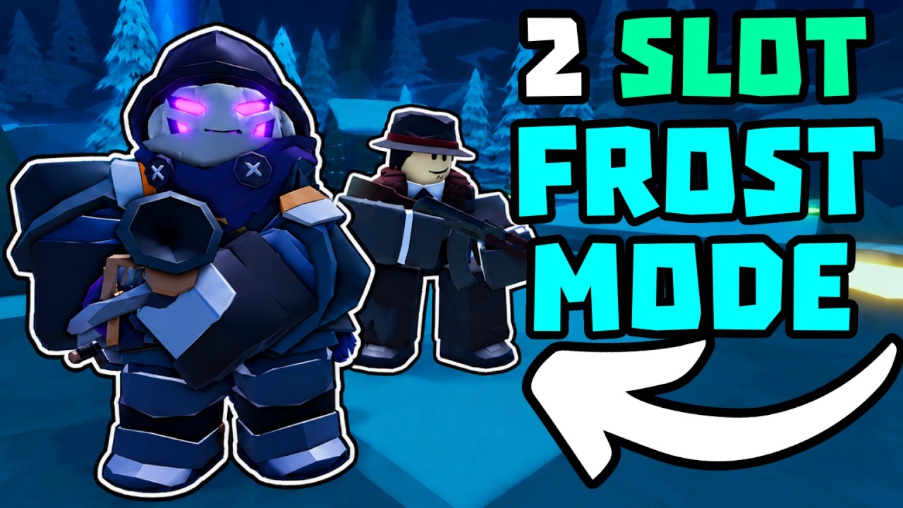 2 SLOT SOLO Frost Mode Победа + Полный Гайд | TDS Tower Defense Simulator