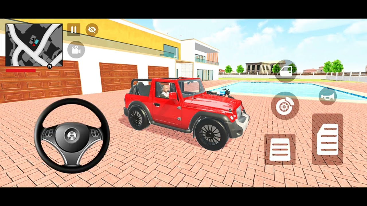 Indian Thift Auto Simulator 🔥 Fortuner Legender 😊 Modify 4 Fortuner car game 