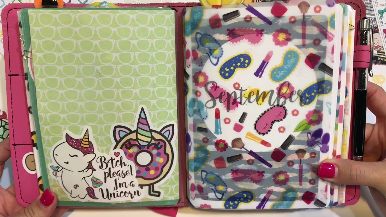 B6 Traveler's Notebook Planner Setup