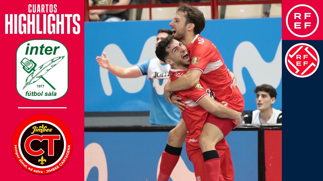 Resumen #PrimeraDivisiónFS Movistar Inter  2-4 Jimbee Cartagena Costa Cálida| Cuartos playoff