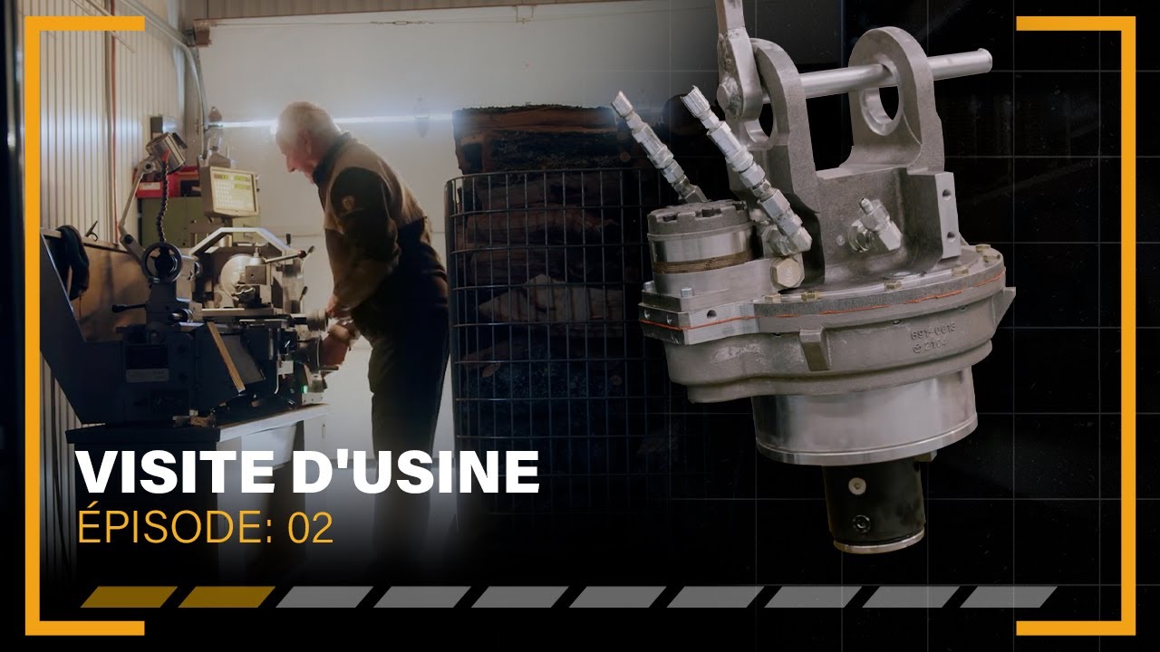 Département d'usinage - Visite d'usine du siège social de Rotobec - Épisode 02