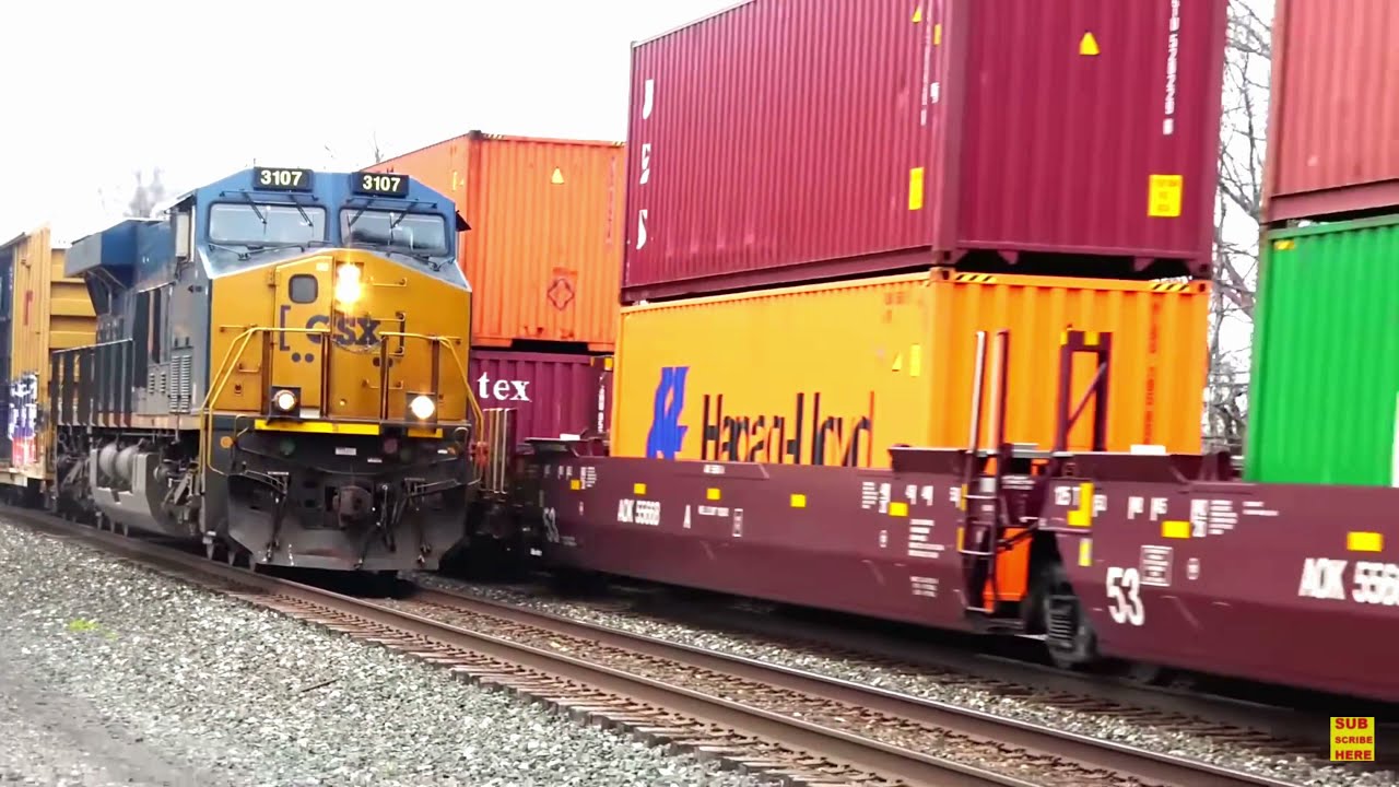 Unbelievable Video! I Am Standing Between Three 60 MPH Trains!
