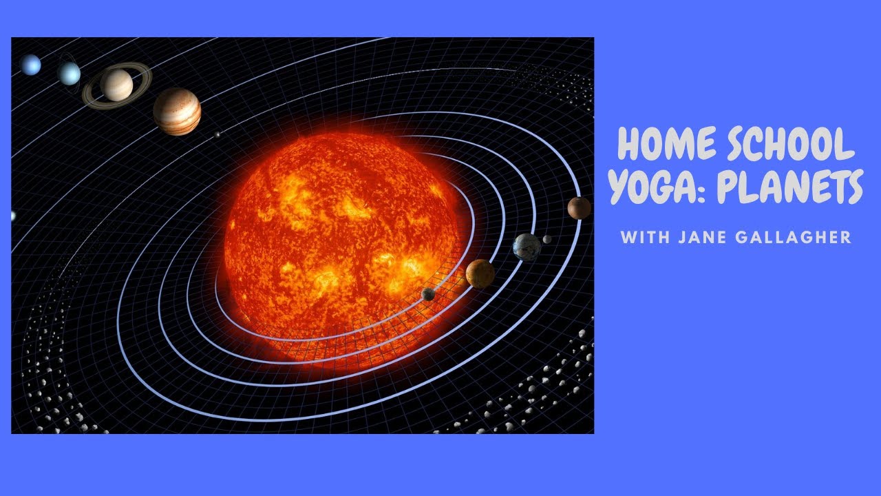 Home School Yoga: a trip through the solar system