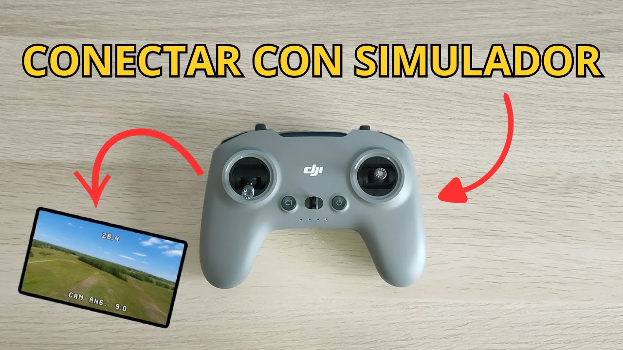 Cómo CONECTAR DJI FPV Controller 3 al PC | (Paso a Paso)