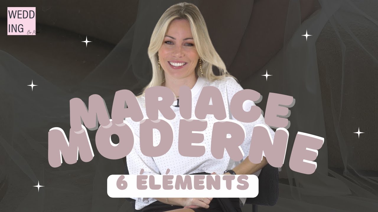 Ces 6 détails vont rendre ton mariage plus moderne 🙌🏻