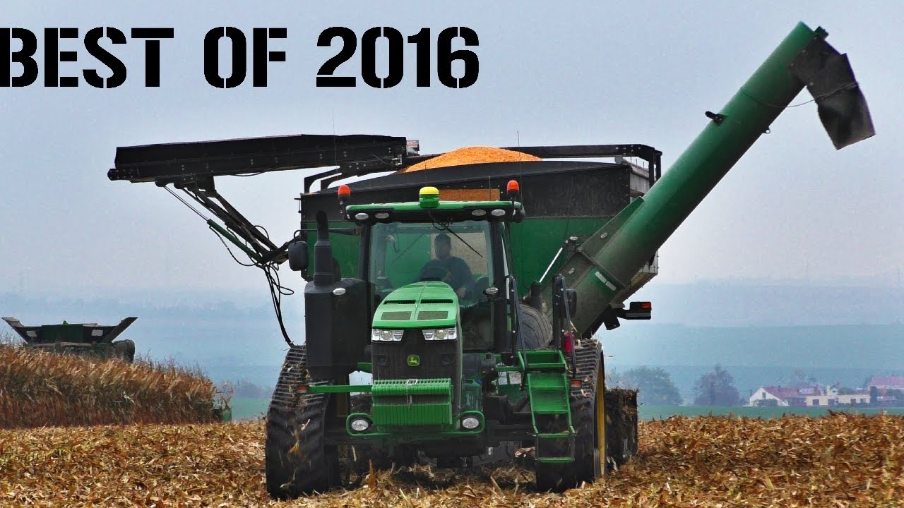 BEST OF 2016 |  Tractors in Action | John Deere | Case IH | Claas | Fendt | Spinar24HD