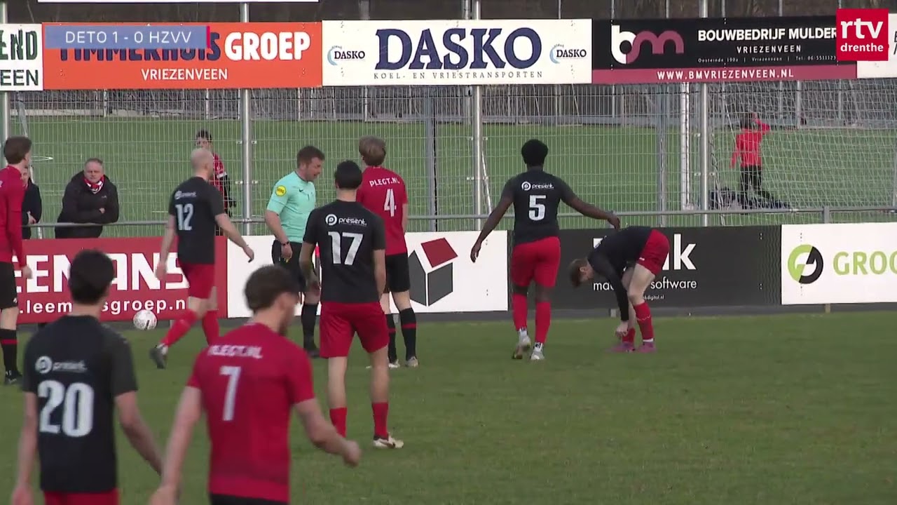 HZVV vecht in VRIEZENVEEN voor resultaat | Onze Club | RTV Drenthe