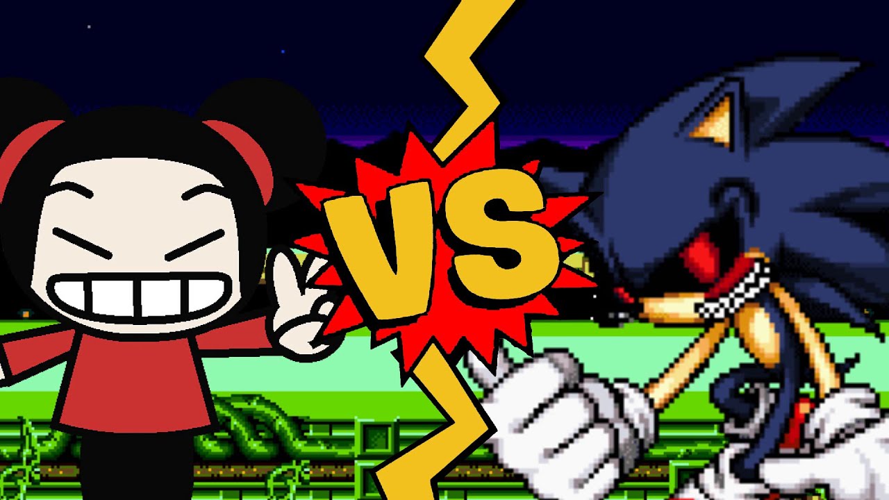 M.U.G.E.N Battles | Pucca vs Sonic.EXE