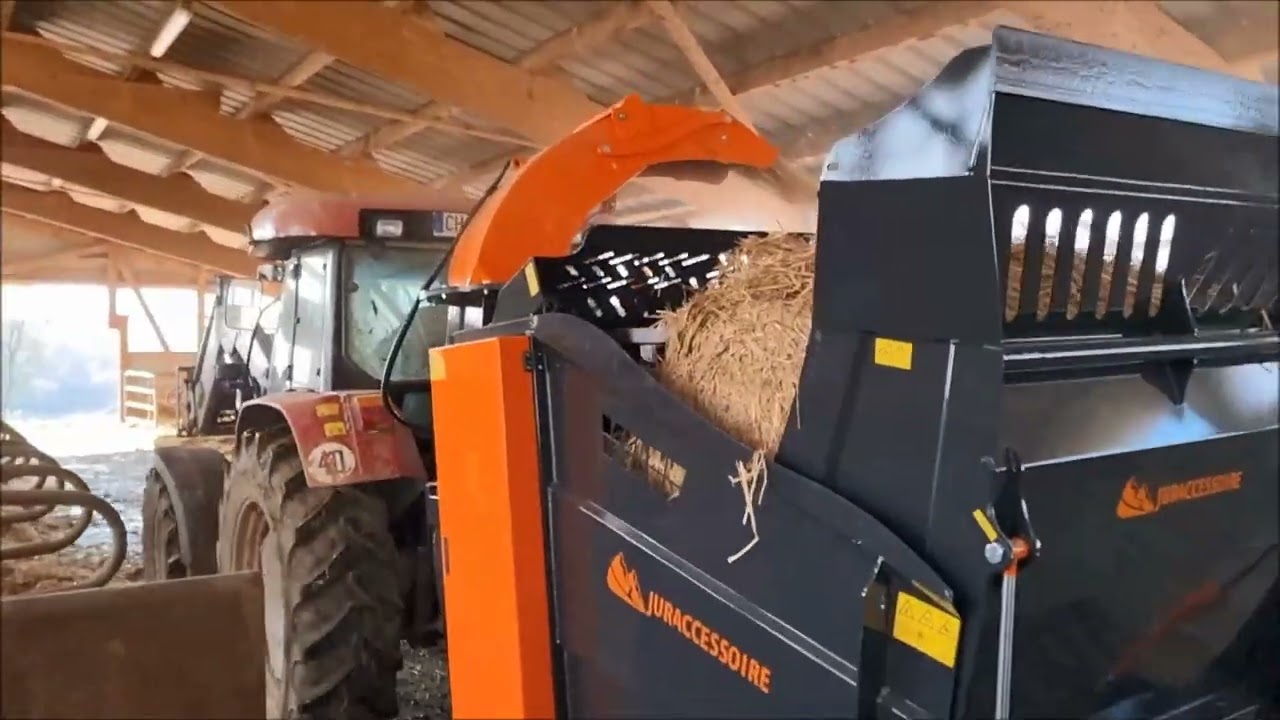 pailleuse port&eacute;e tracteur Juraccessoire