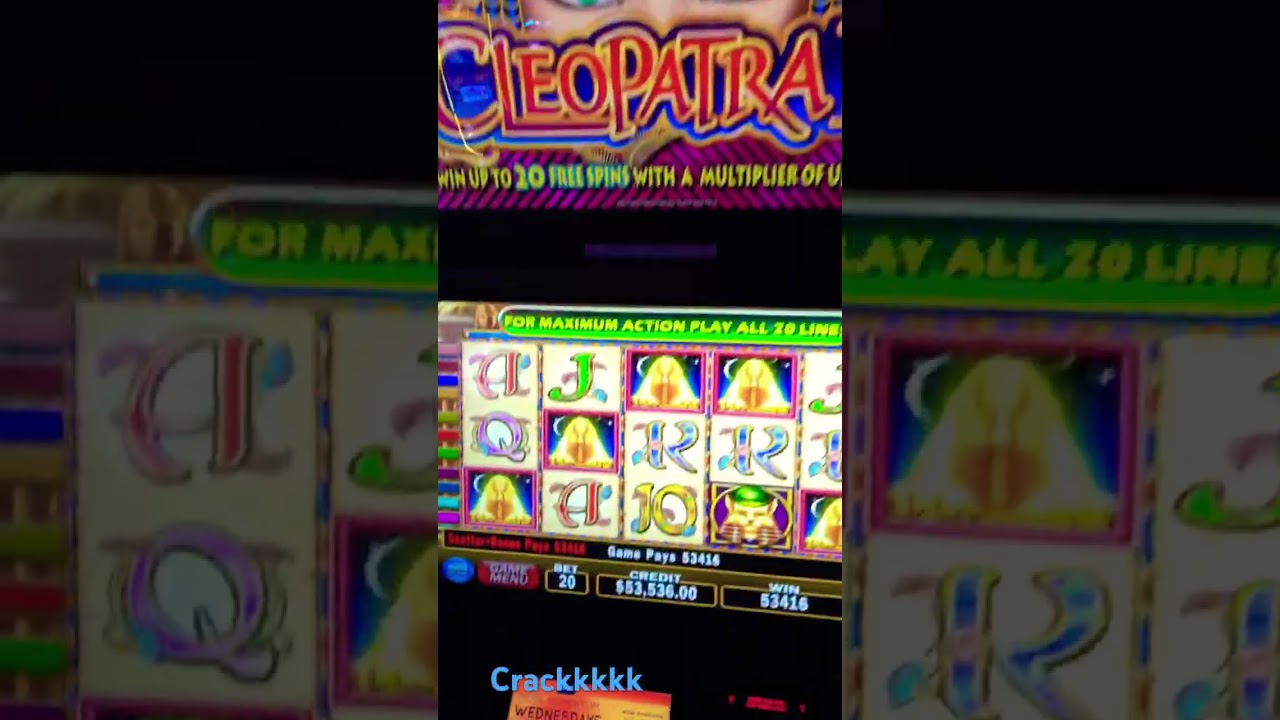 Cleopatra slot Big Win