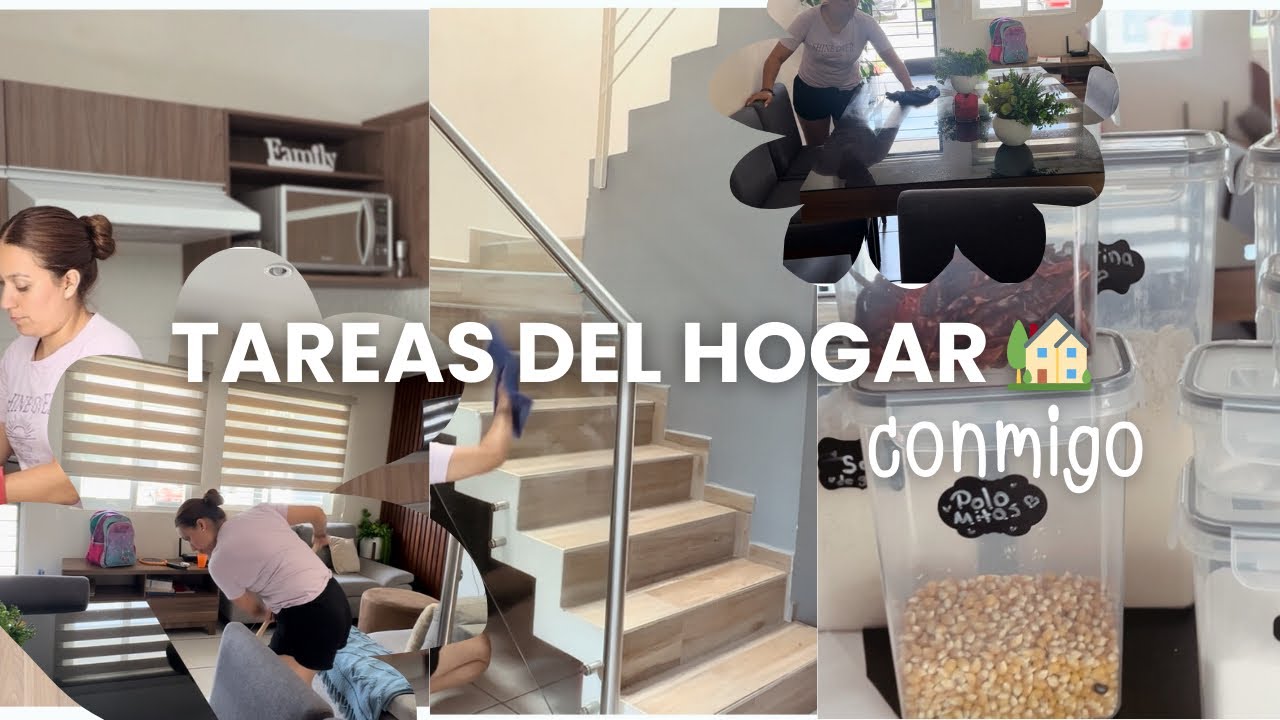 TAREAS DEL HOGAR 🏡 MOTÍVATE CONMIGO ✨