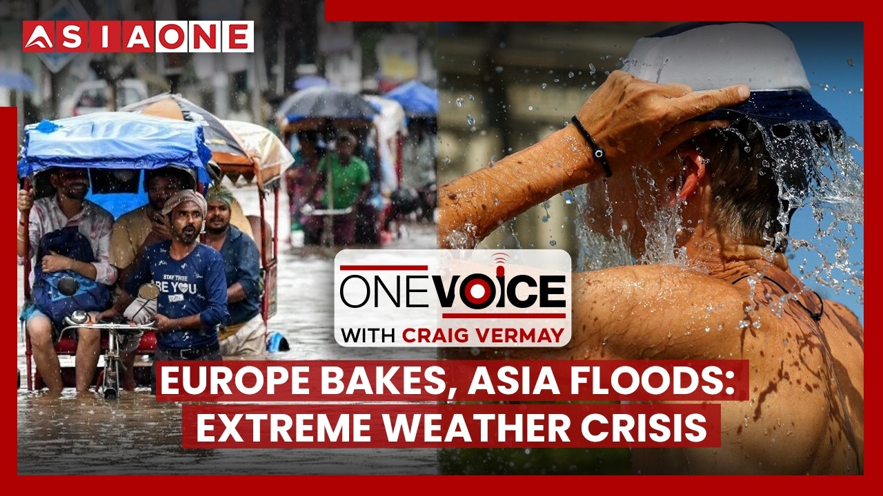 Europe Bakes, Asia Floods: Extreme Weather Crisis | One Voice With Craig Vermay | Asia One News