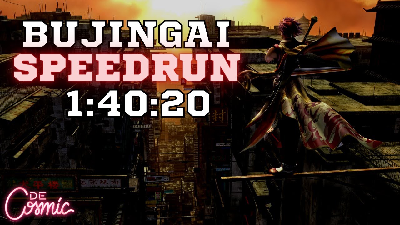 Bujingai: The Forsaken City World Record Speedrun Any% - 1:40:20