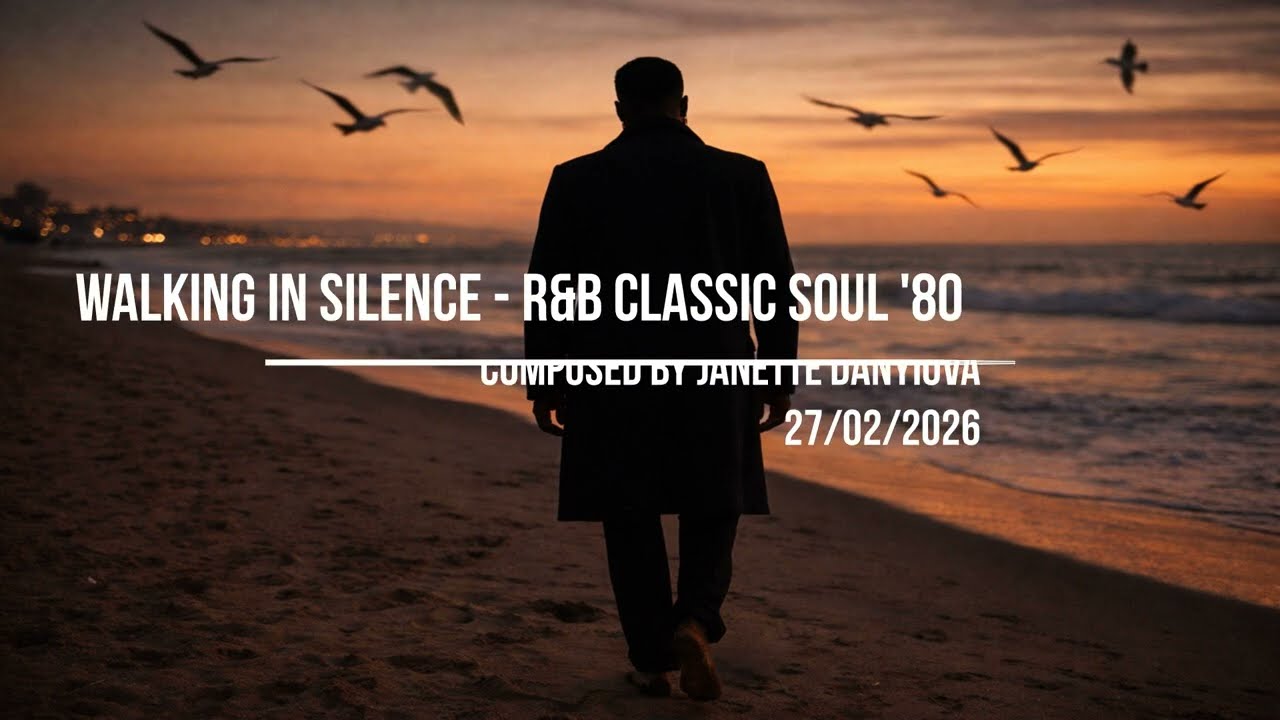 Walking in Silence -  R&B Classic Soul '80 Ballad ( NEW Composition with Lyrics)
