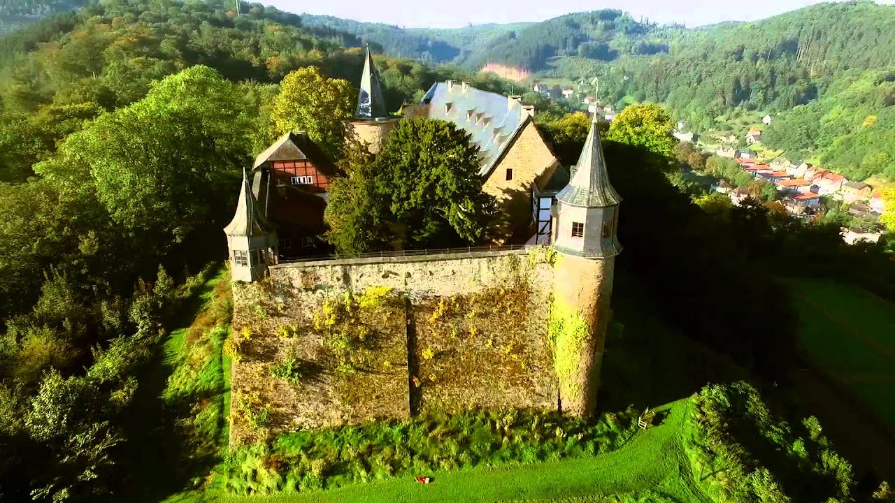 Schloss Hohenlimburg &Uuml;berflug/Aerial Video