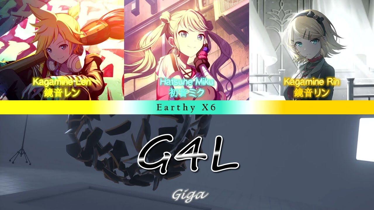 Giga - G4L - Hatsune Miku & Kagamine Rin & Kagamine Len (cover)