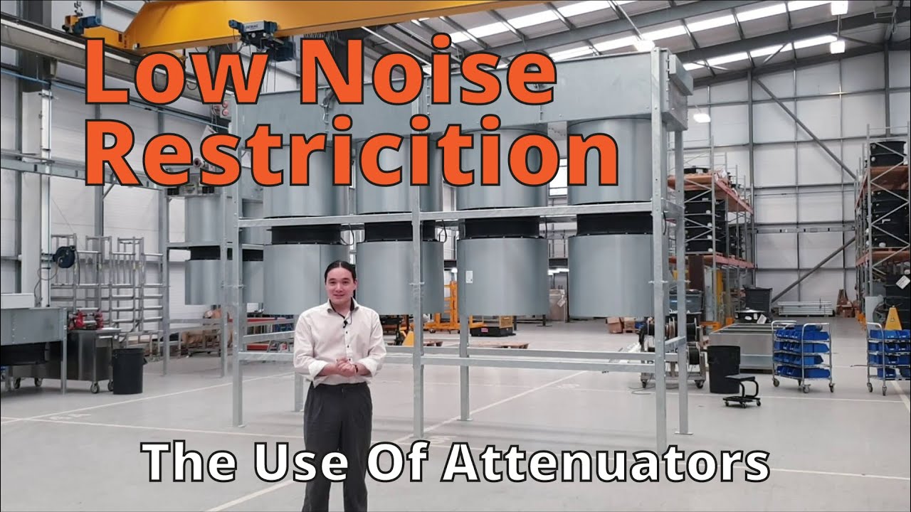 Low Noise Genset Coolers With Attenuators