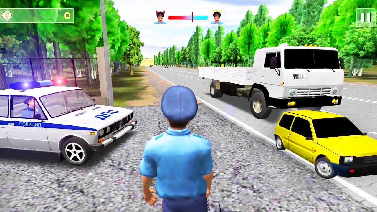 Traffic Cop Simulator 3D Vehicles - Police Traffic - Best Android Gameplay