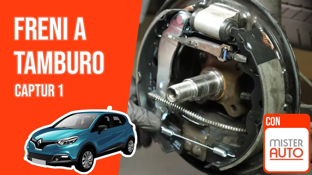 Sostituzione freni a tamburo Captur 1 🚗