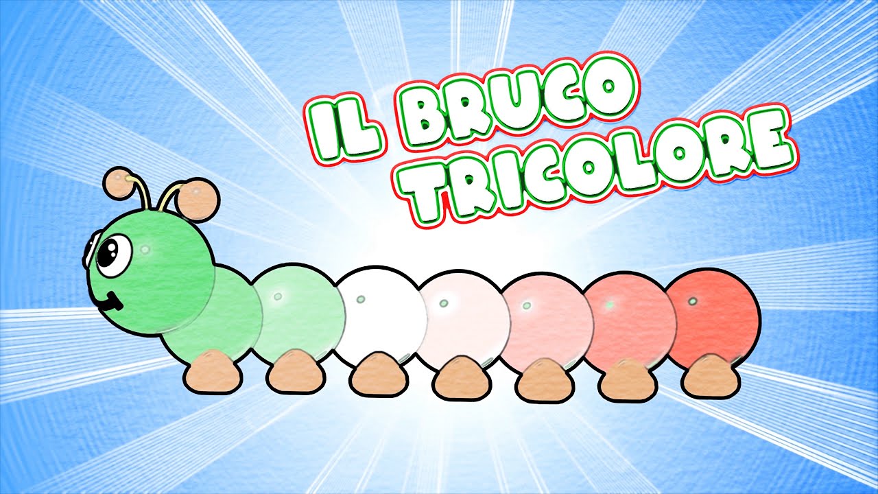 il Bruco Tricolore di @SofiaDelBaldo  - canzoni per bambini