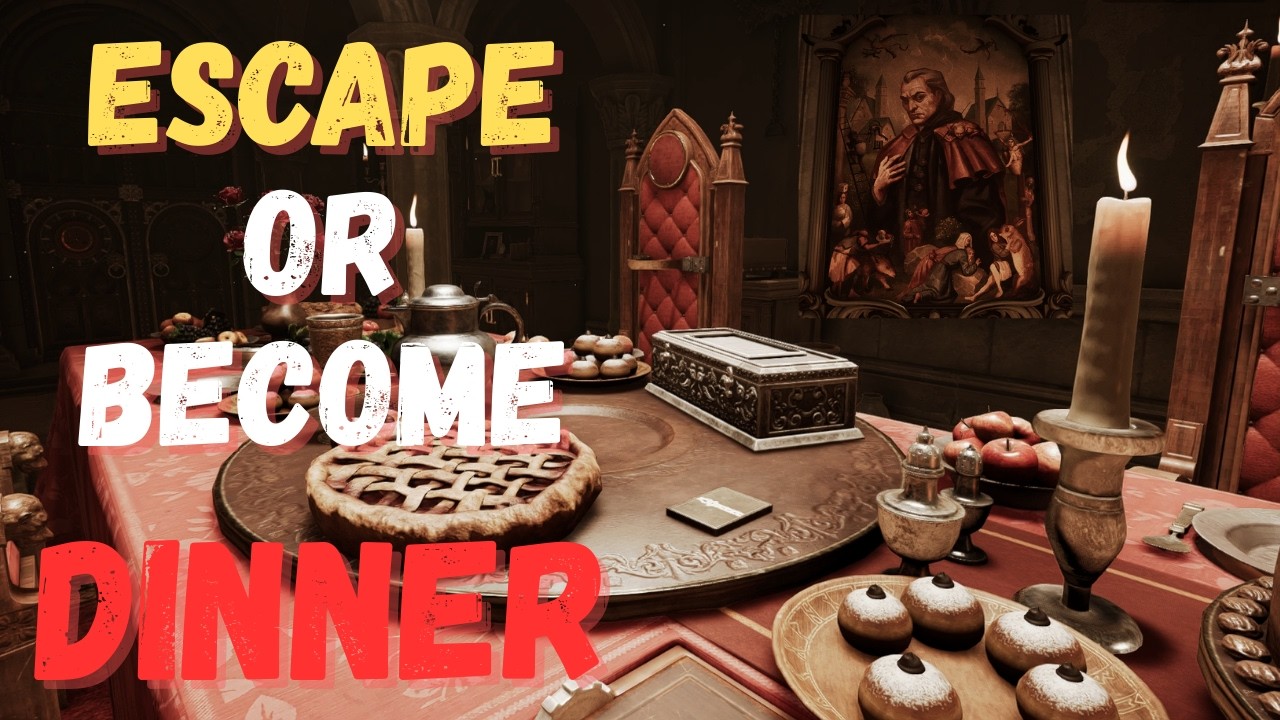 Dracula invited me for Dinner! Castle Feast Escape Room