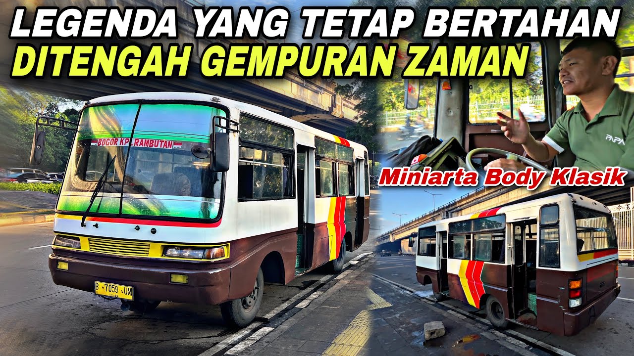 Klasik Bersejarah 😍 Legenda Yang Tetap Bertahan Ditengah Gempuran Zaman ❗️| trip Miniarta B 7059 UM