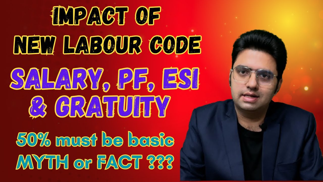 Impact of New Labour Law on Take-Home Salary | PF, ESI, GRATUITY Revised Calculation | 2026