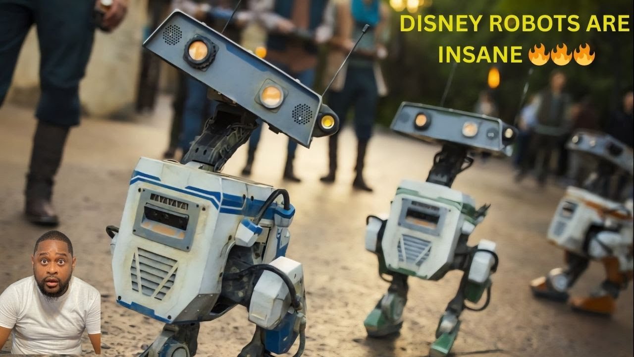 Disney’s New Star Wars Droid Is Unreal! 🤯 | Galaxy Edge Robot Reaction
